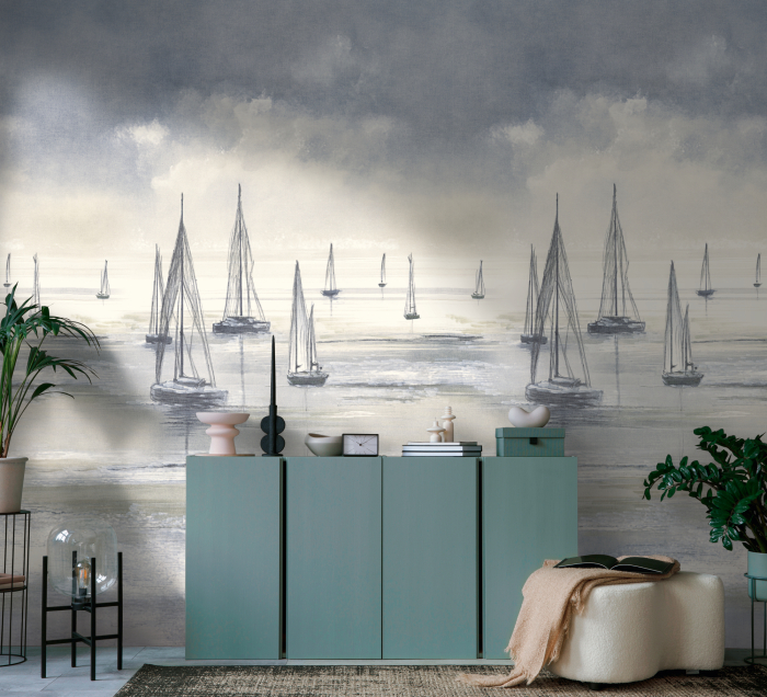 79236-3 Панно AS Creation 159*280, Регата парусников